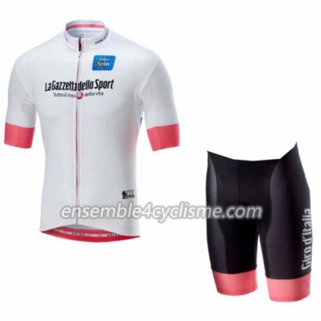 Tenue Maillot Blanc + Cuissard 2018 Tour d'Italie